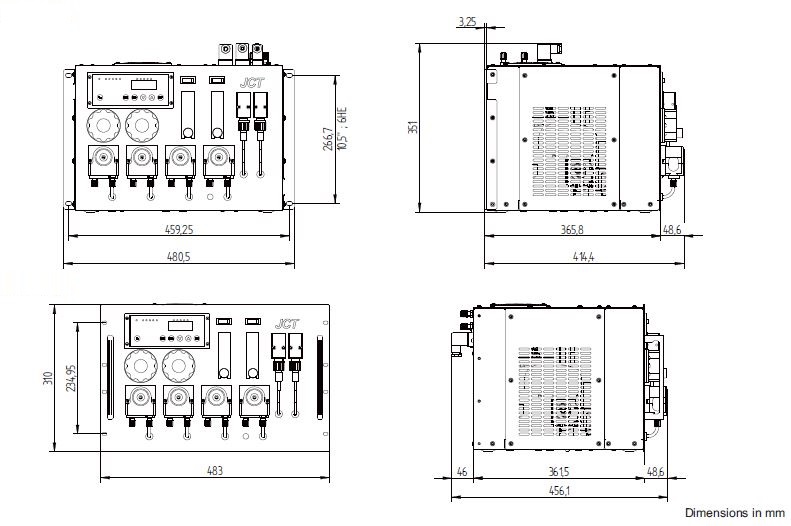 JCL Dimensioni Standard