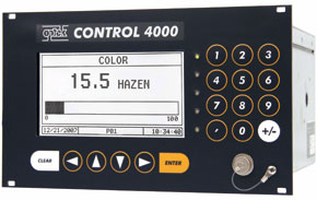 a chem c4000 hazen color monitor